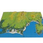 静岡県立体地図3Dプリント製作