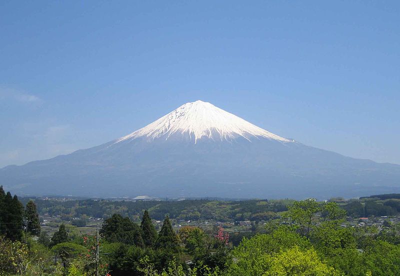 日本三大名山・日本百名山、富士山