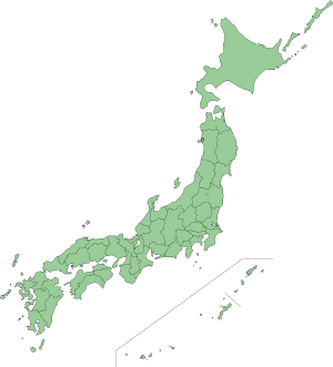 特大サイズ日本地図